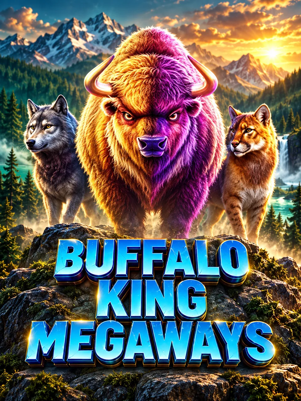 Buffalo King Megaways ဂိမ်း၏ ပုံရိပ်